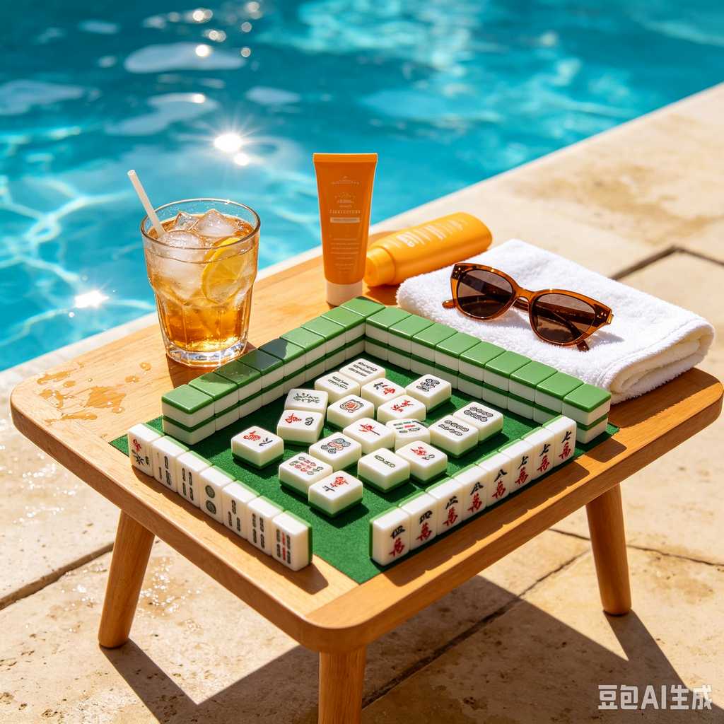 traditional oriental mahjong tiles