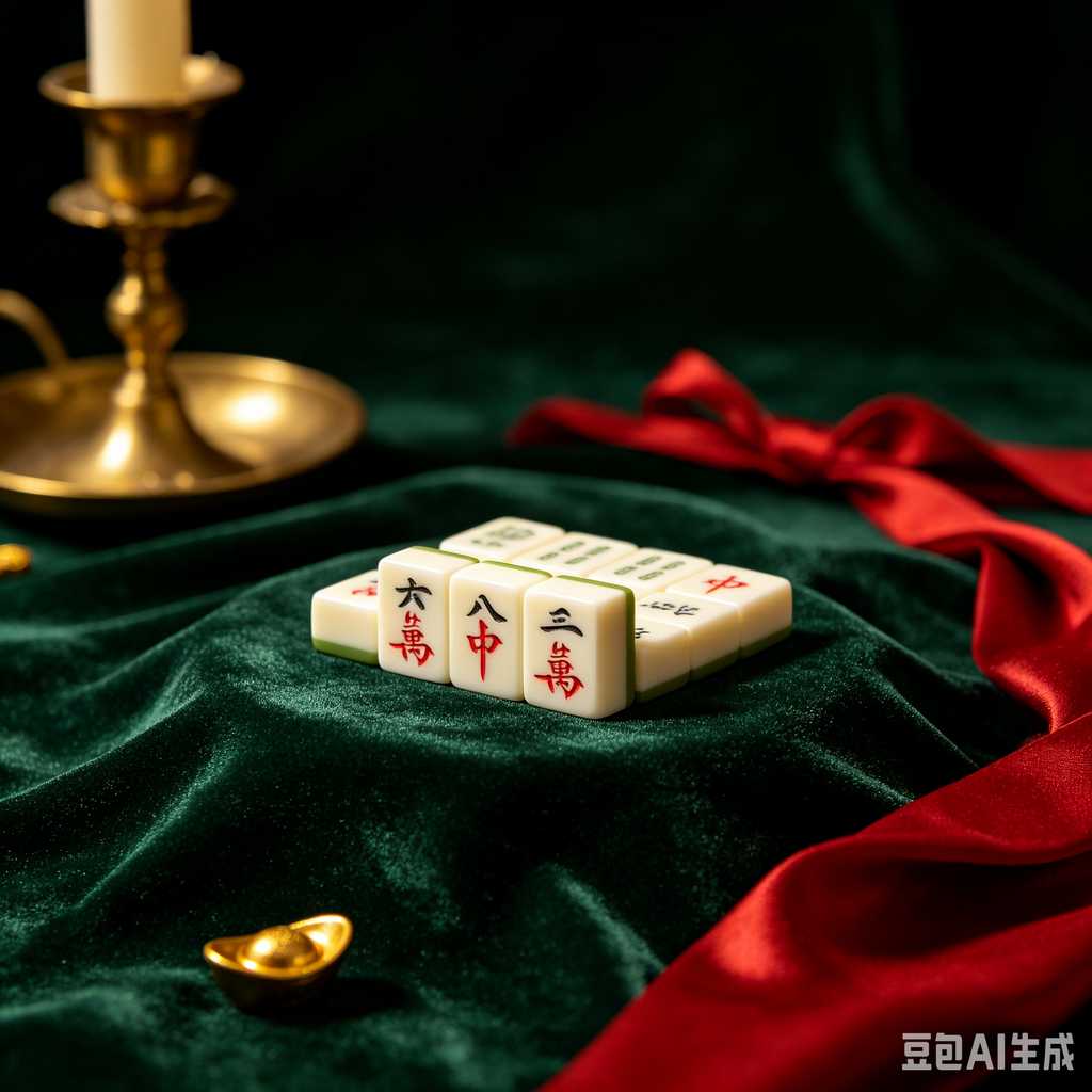 mahjong set with storage case