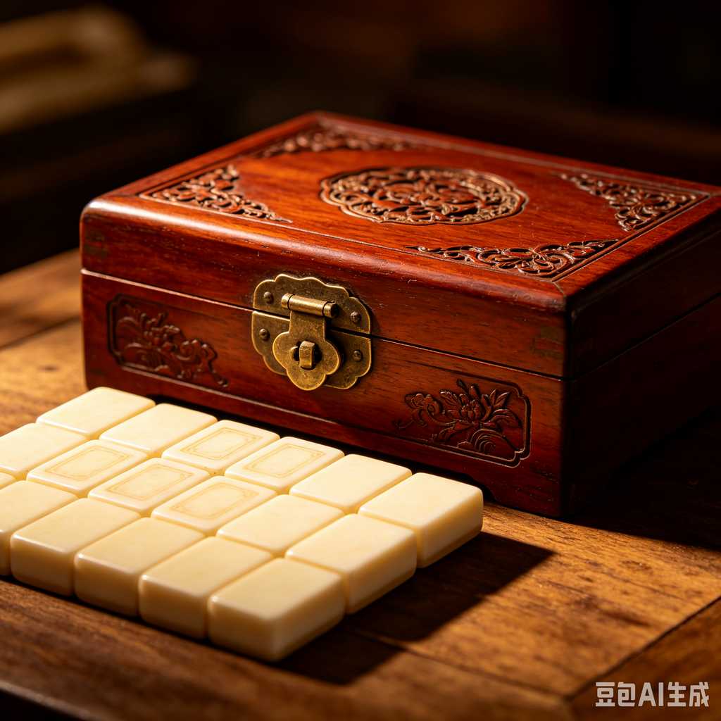 two tone mahjong set design