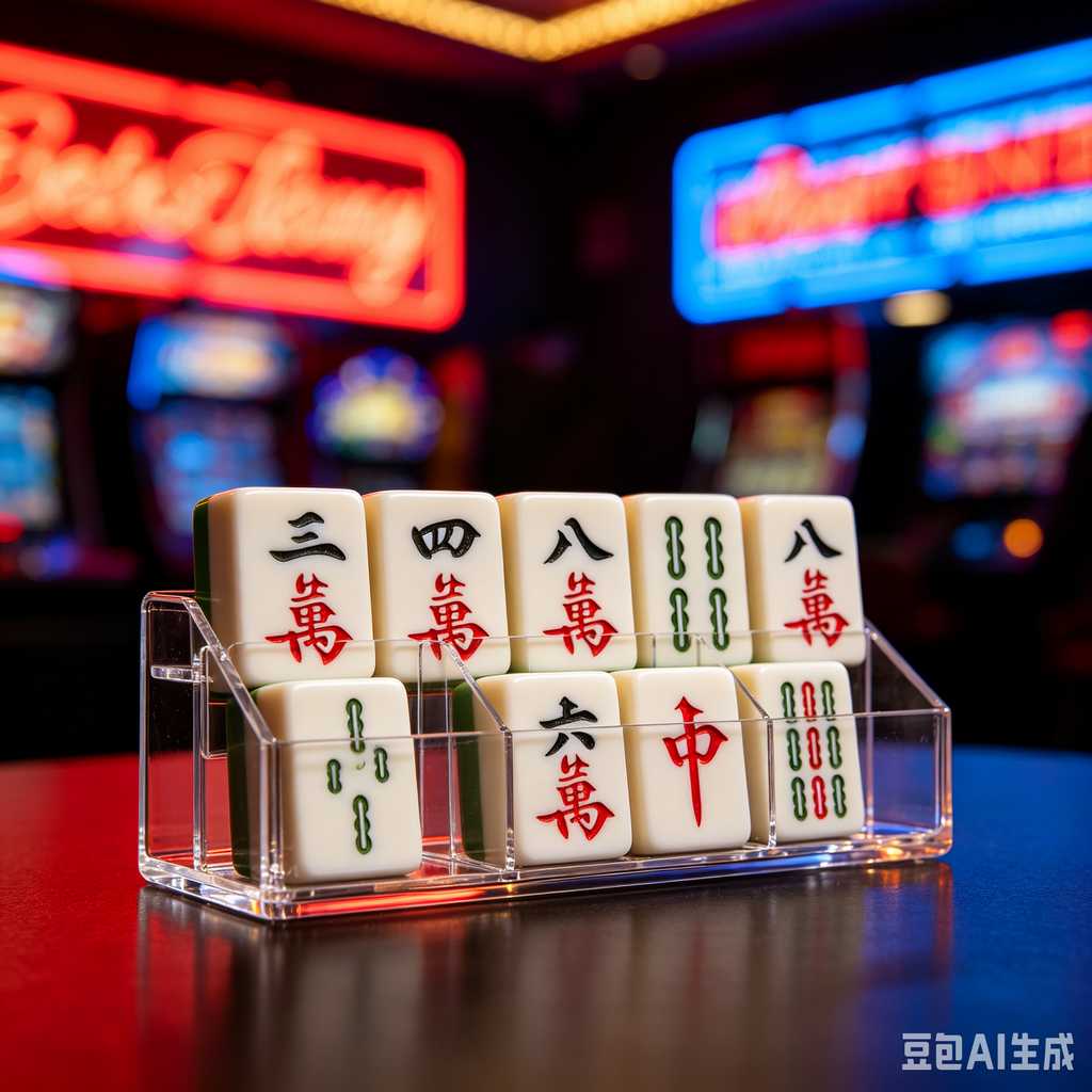 simulated ivory mahjong set