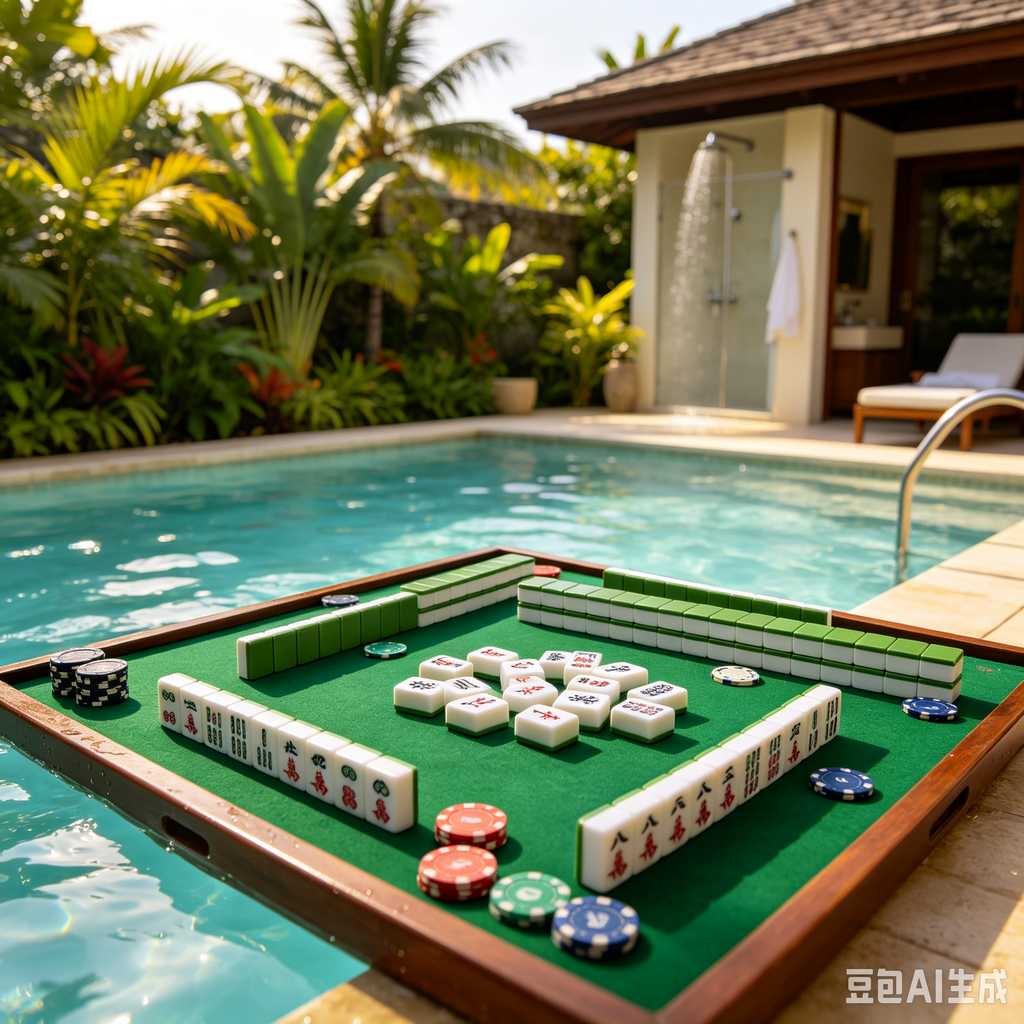 small mahjong mat portable